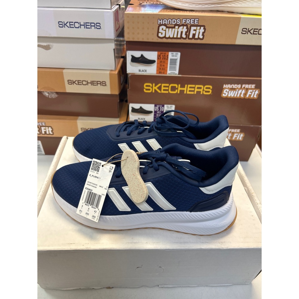 Adidas Runfalcon 3.0 Sneakers Womens 8.5 Navy Blue Cloudfoam Running Shoes 0610